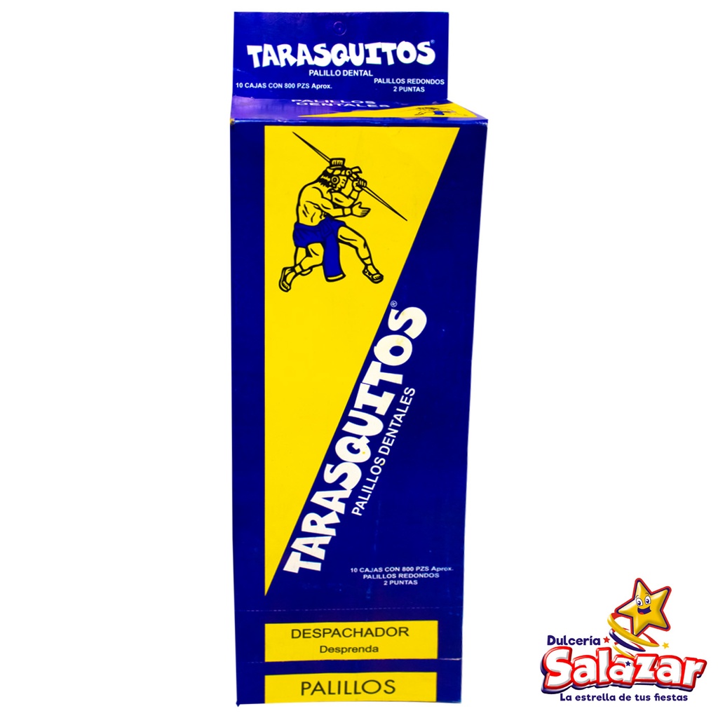 PALILLOS DENTALES TARASQUITOS ** "C/10/10/800"