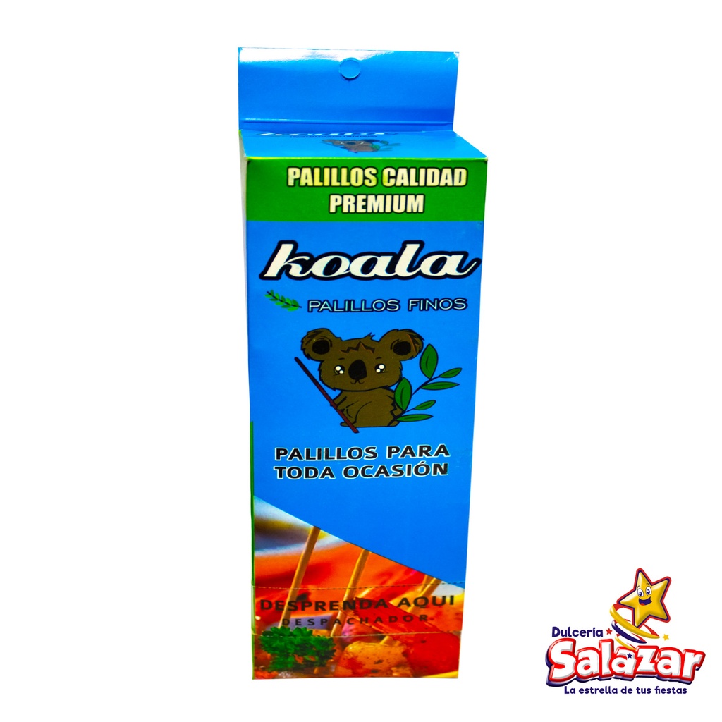 PALILLOS KOALA -E.100PZA- "C/10/100"