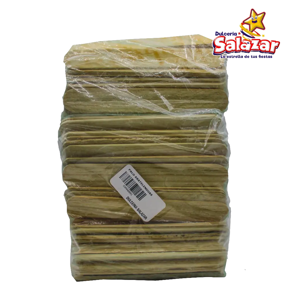 [CAMA0001] PALO MADERA ABATELENGUA X KILO A GRANEL -B.25KG- "C/1/1"