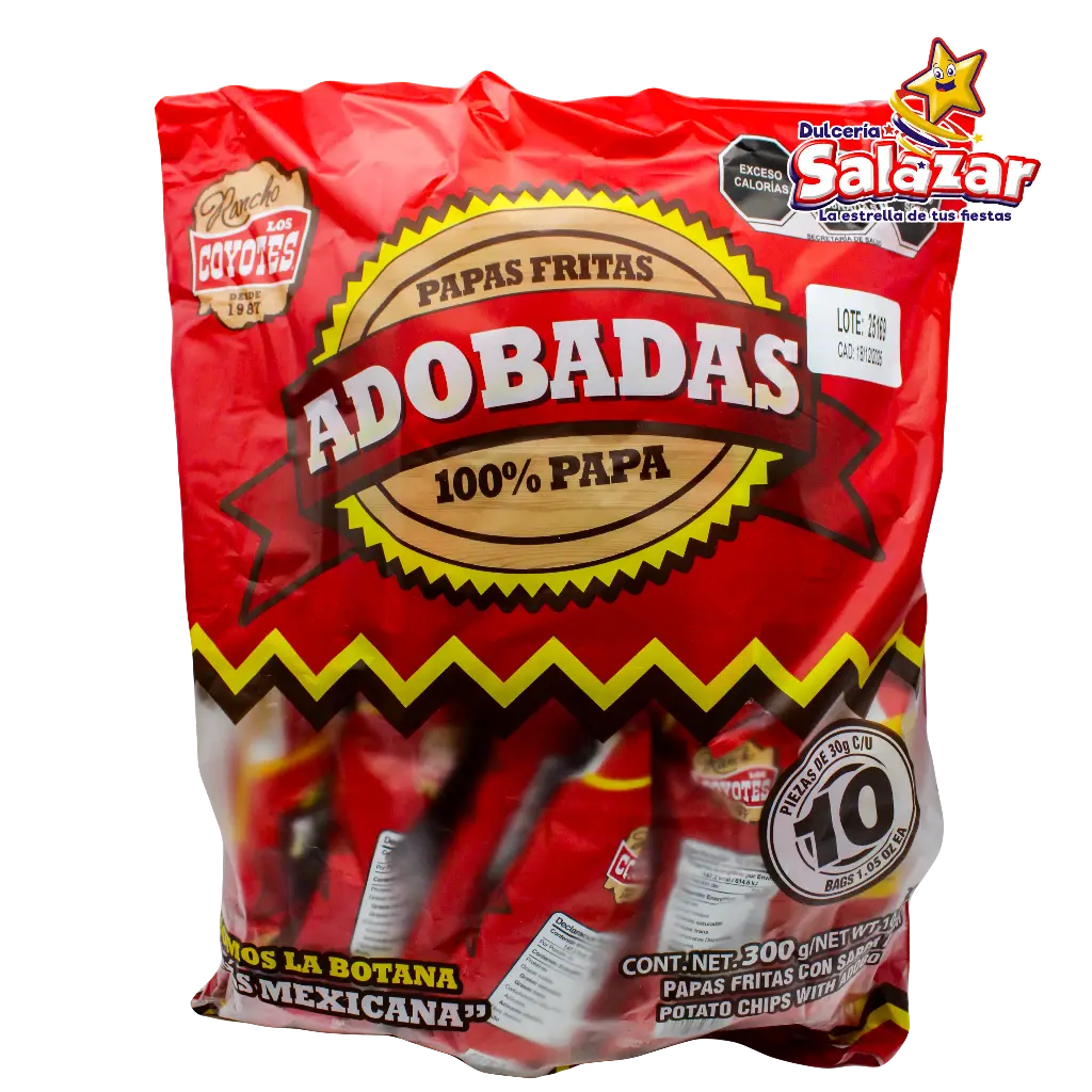 [COY0001] PAPA ADOBADAS COYOTES -B.300G.- "C/8/10"