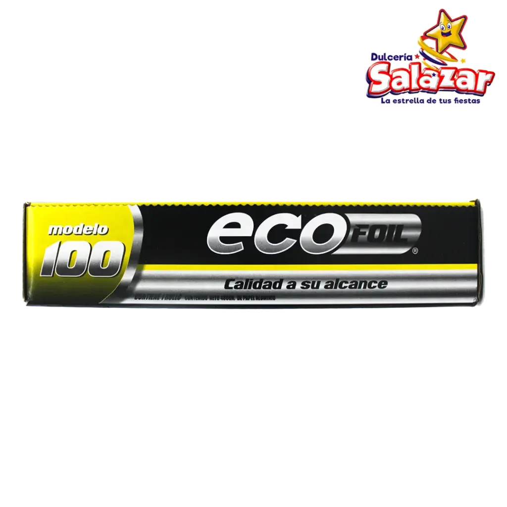 PAPEL ALUMINIO #100 ECOFOIL -E.1PZA- "C/12/1"