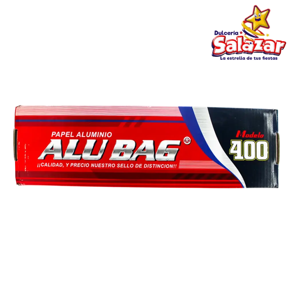 PAPEL ALUMINIO ALUBAG MOD. 400 "C/9/1"