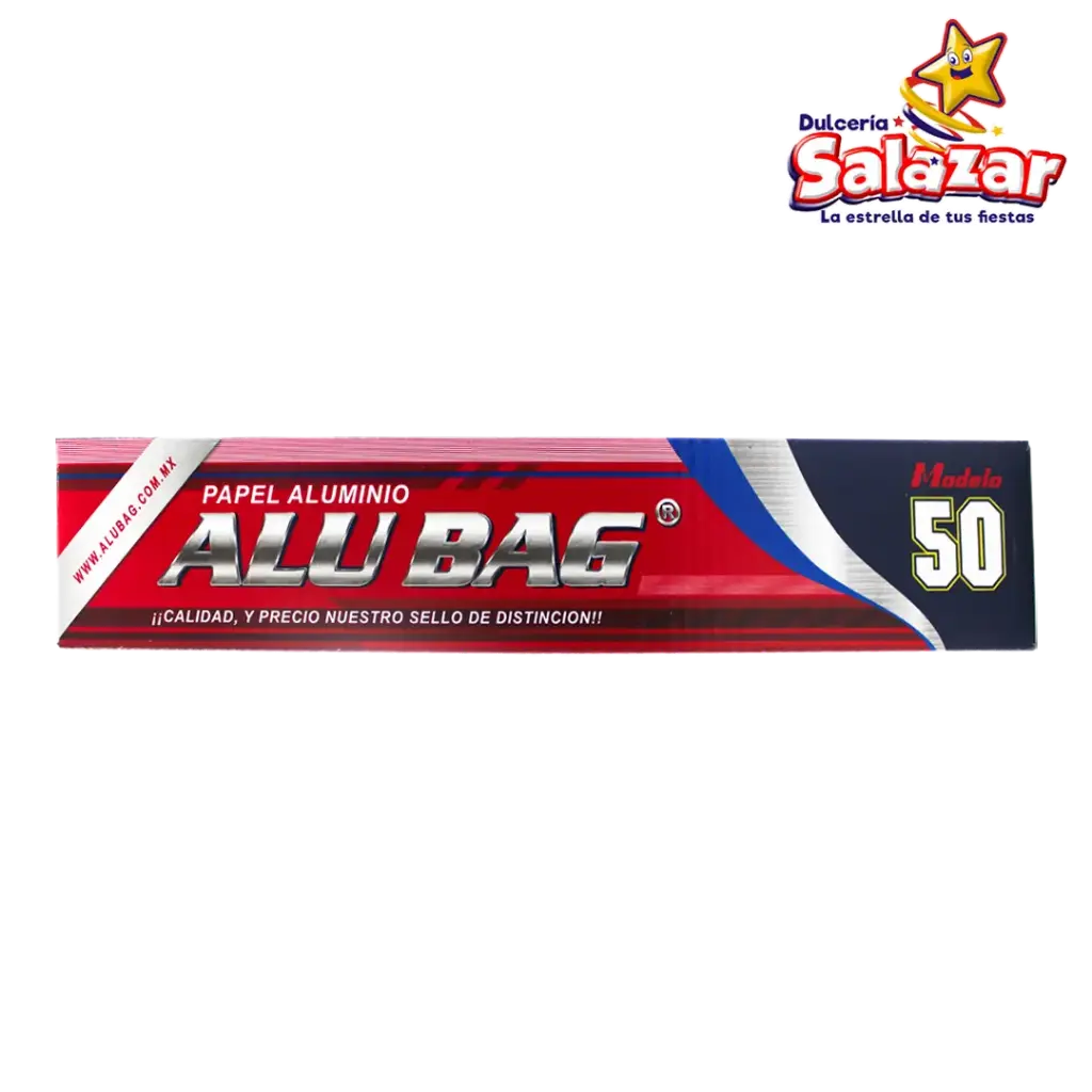 PAPEL ALUMINIO ALUBAG MOD. 50 "C/25/1"