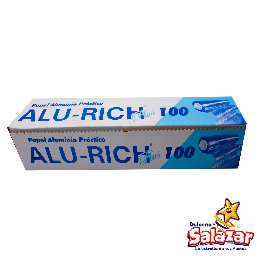 [AYA0046] PAPEL ALUMINIO ALU-RICH 100 "C/12/1"