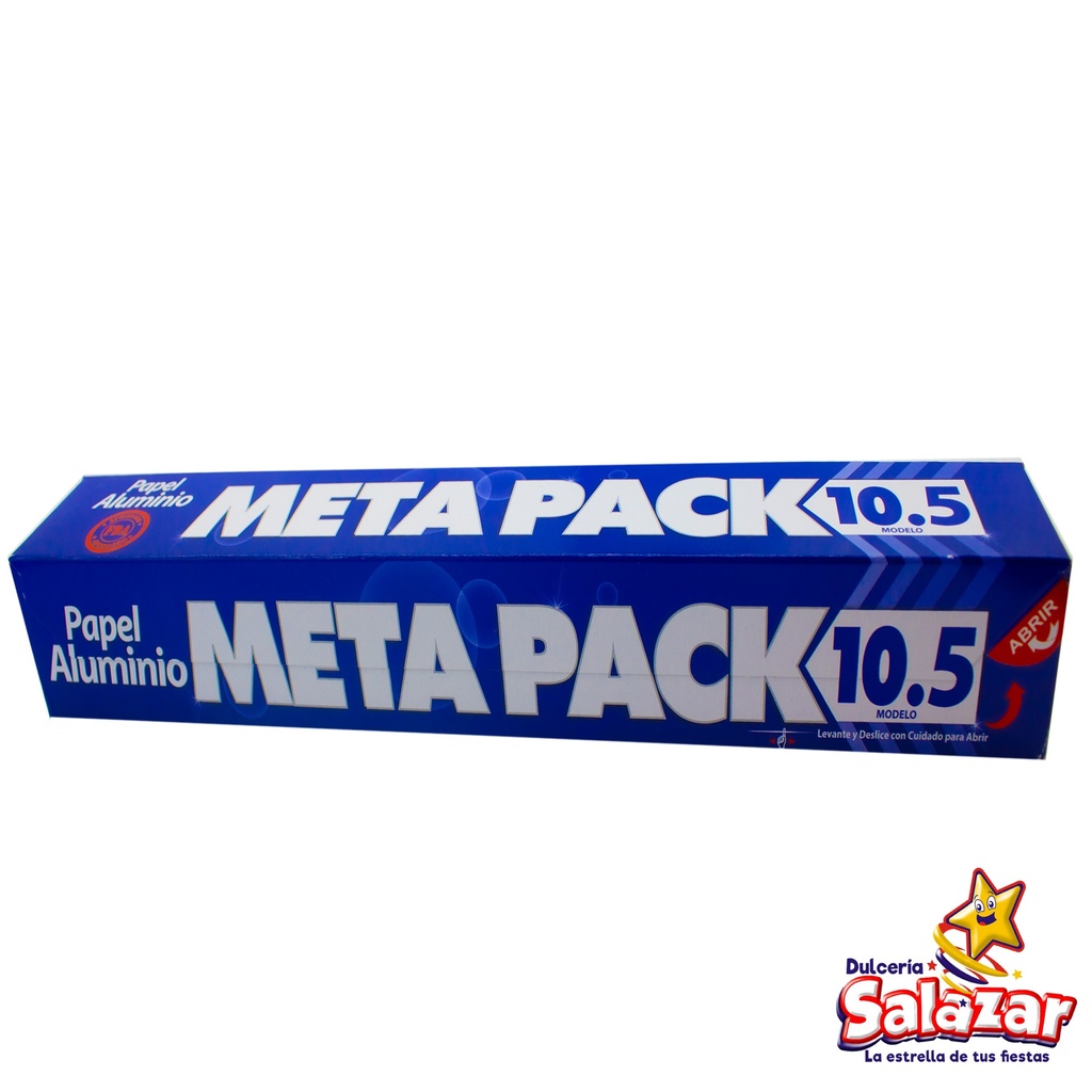 PAPEL ALUMINIO META PACK #10.5 -E.1P- "C/24/1"