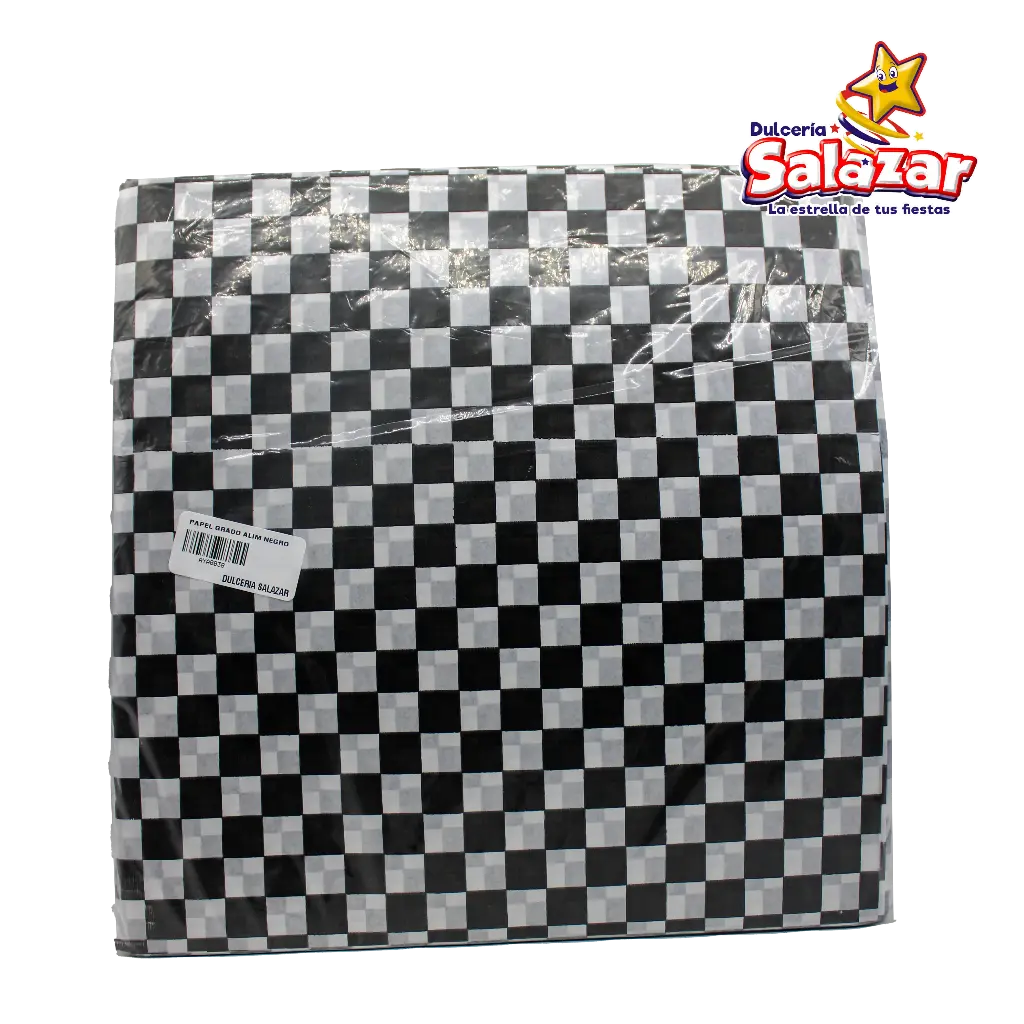 PAPEL GRADO ALIMENTICIO ENVOLTURA NEGRO "C/5/200"