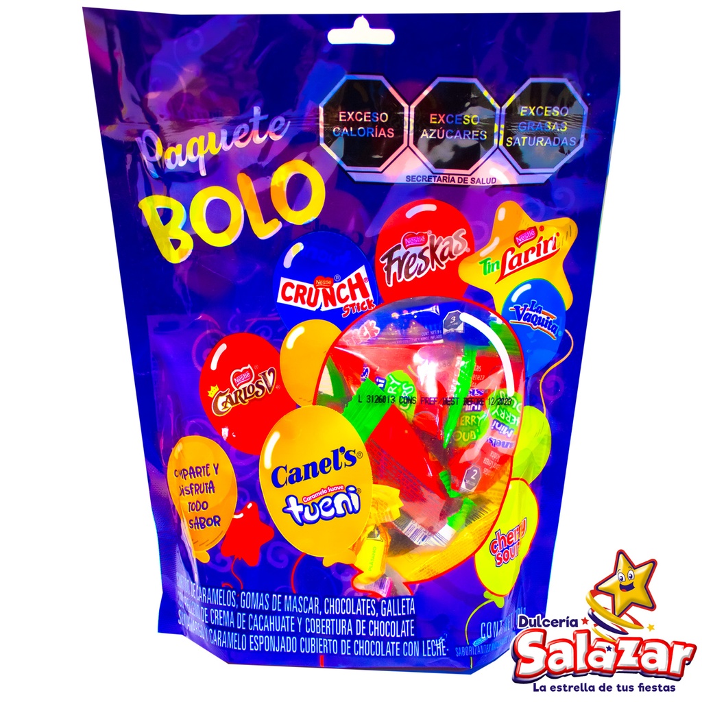 [CAN0119] PAQUETE BOLO CANELS NESTLE -B.180G- "C/34/1"