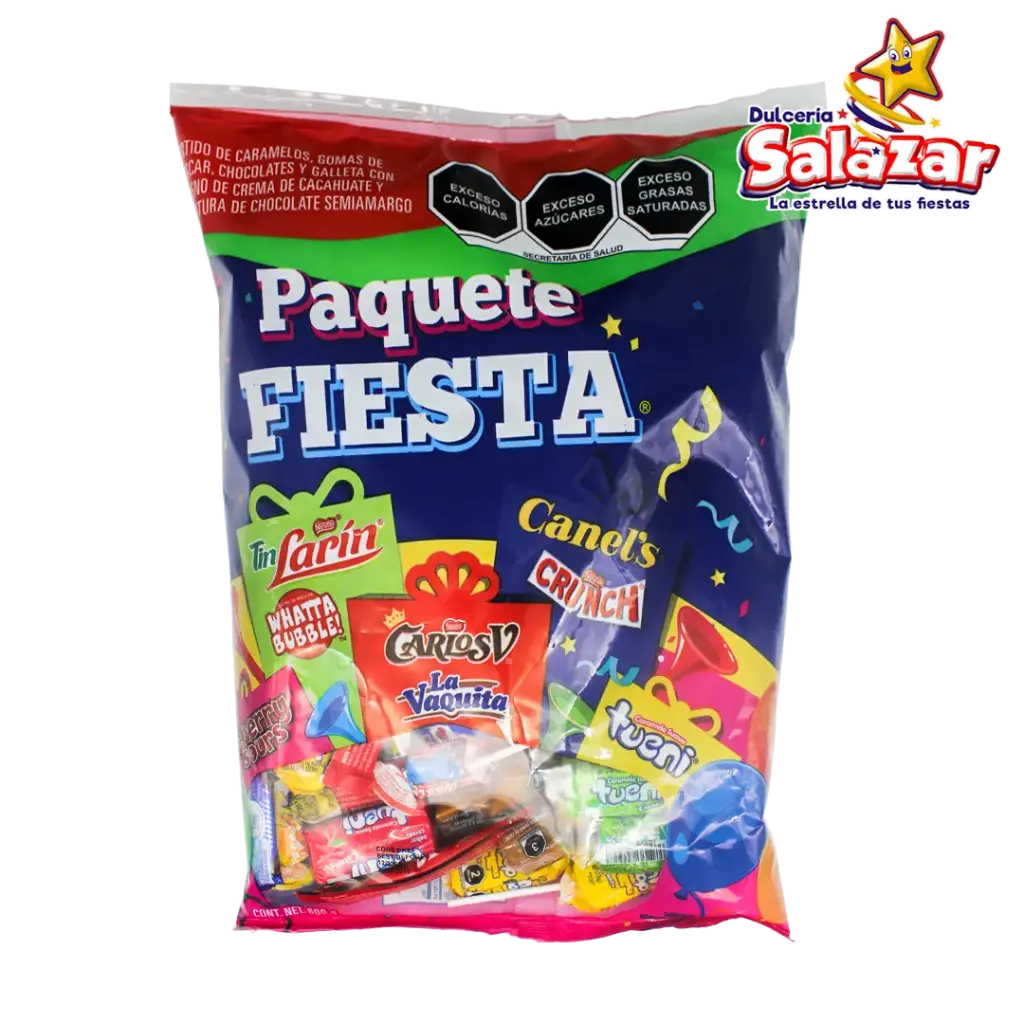 PAQUETE FIESTA CANELS -B.600G - "C/16/600GR"