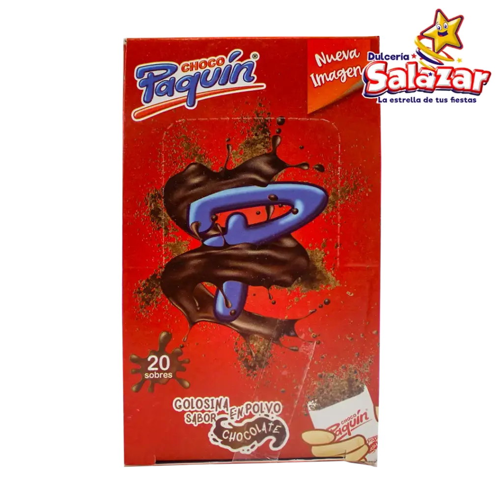 [TOP0001] PAQUIN POLVO CHOCOLATE -D.140GR- "C/36/20"