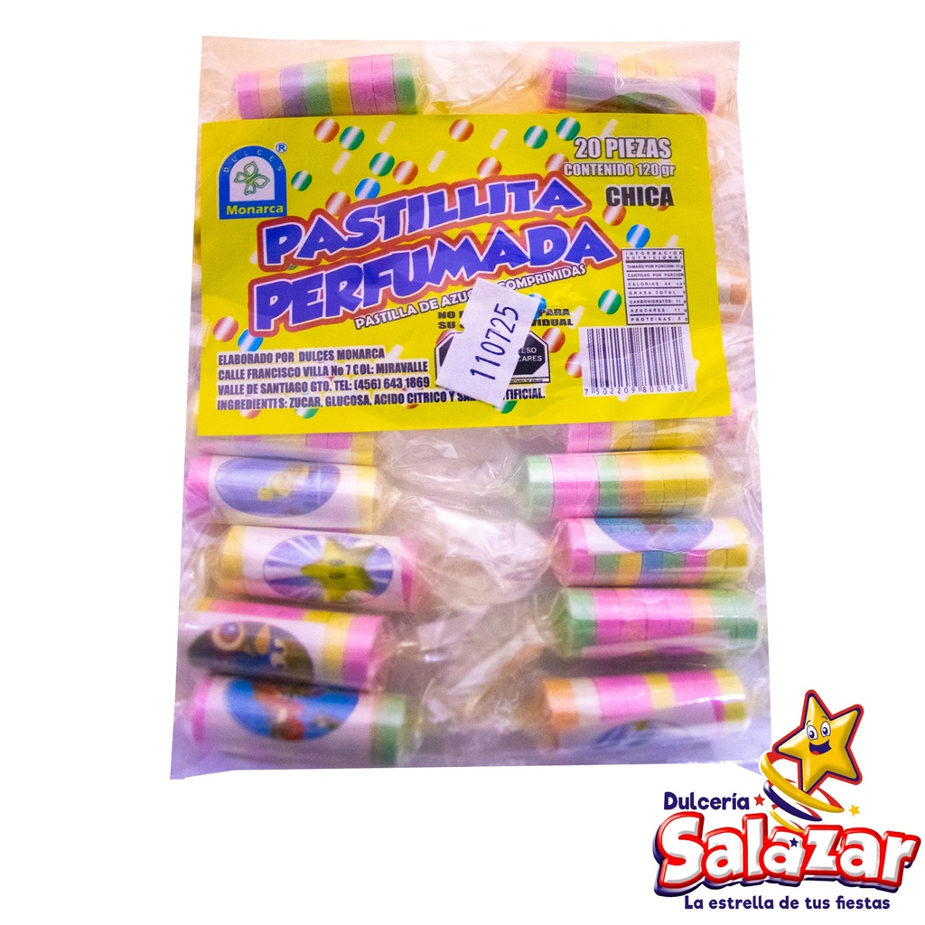 PASTILLA CONCABA CHICA MONARCA -B.120G- "C/50/20"