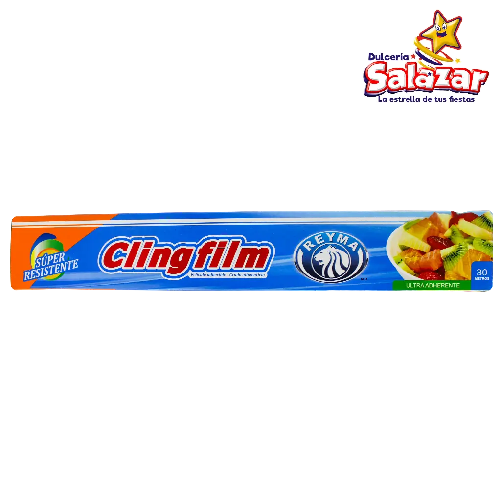 [REYM0402] PELICULA CLINGFILM DOMESTICO REYMA 30 X 30 CAL 10  -R.1P- "C/50/1"
