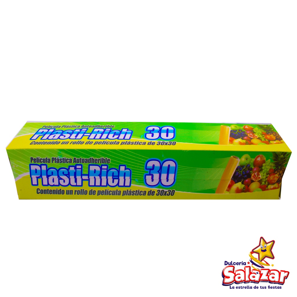 PELICULA PLASTICA PLASTI-RICH 30X30 "C/18/1"