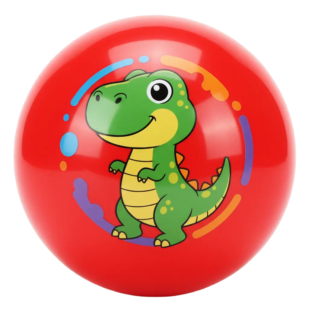 PELOTA PVC/ HULE DECORADA -1PZA- "B/30/1