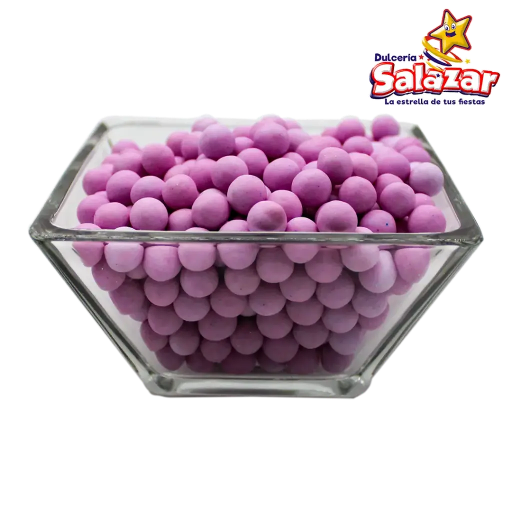 [TRU0450] PERLA JUMBO MATE LILA PASTEL "C/5/1"