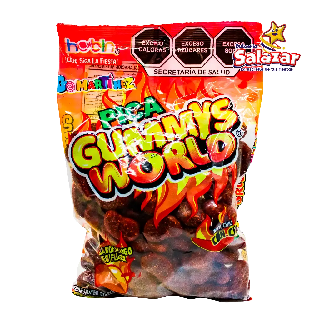 [ALT0053] PICA GUMMY MANGO C/CHILE HUBIN -B.950G- "C/8/1"