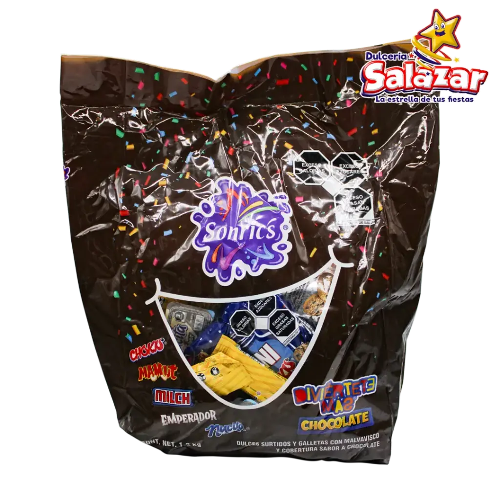 PIÑATA CHOCO SONRICS -B.1.2KG .- "C/4/1"