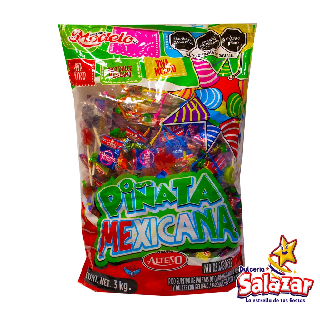 [ALT0061] PIÑATA MEXICANA -B.3KG- "C/6/1"