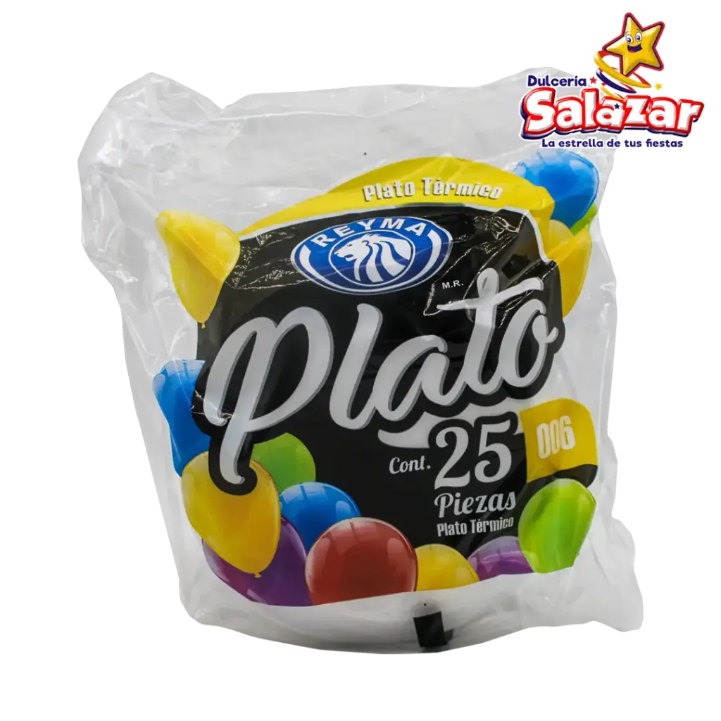 PLATO TERMICO 006 REYMA PT006 -B.25PZA- "C/20/25"