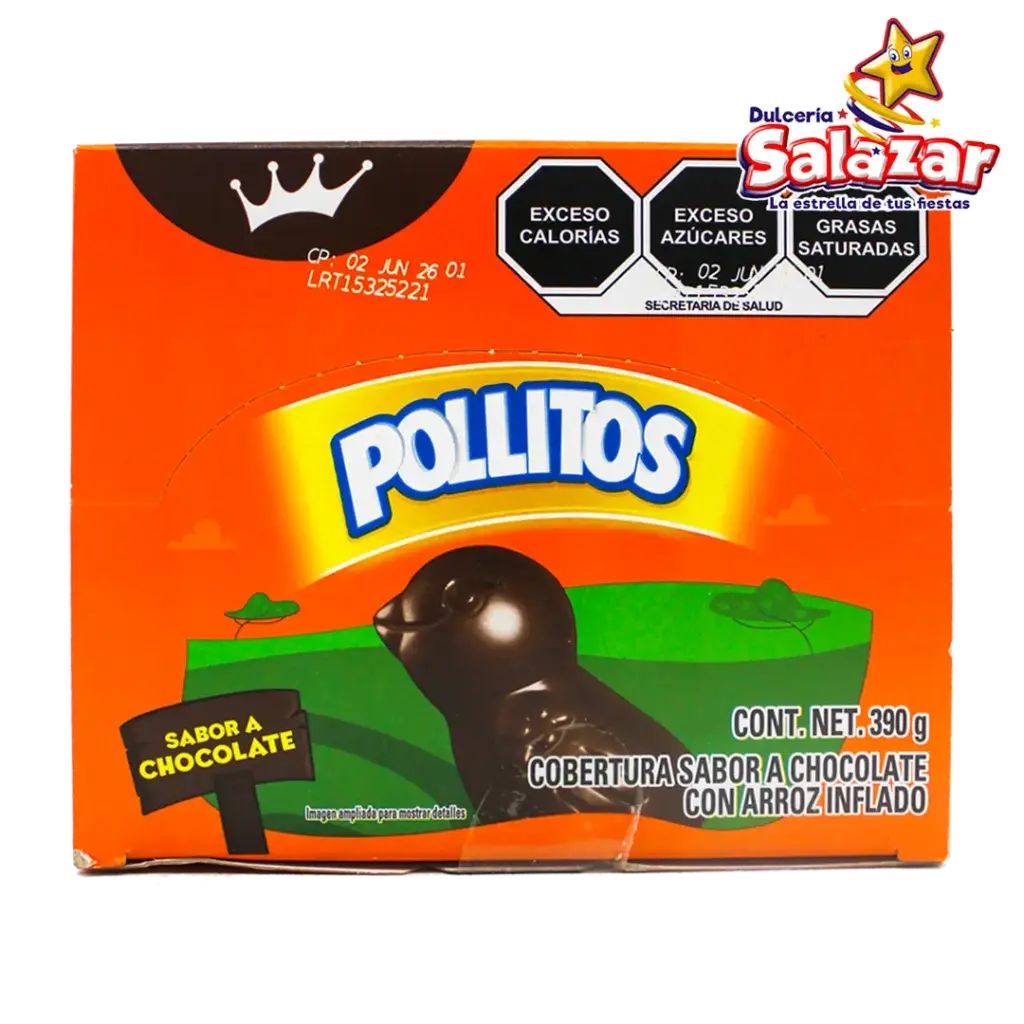[RCO0369] POLLITOS CHOCOLATE RICOLINO -D.390G- "C/20/60"