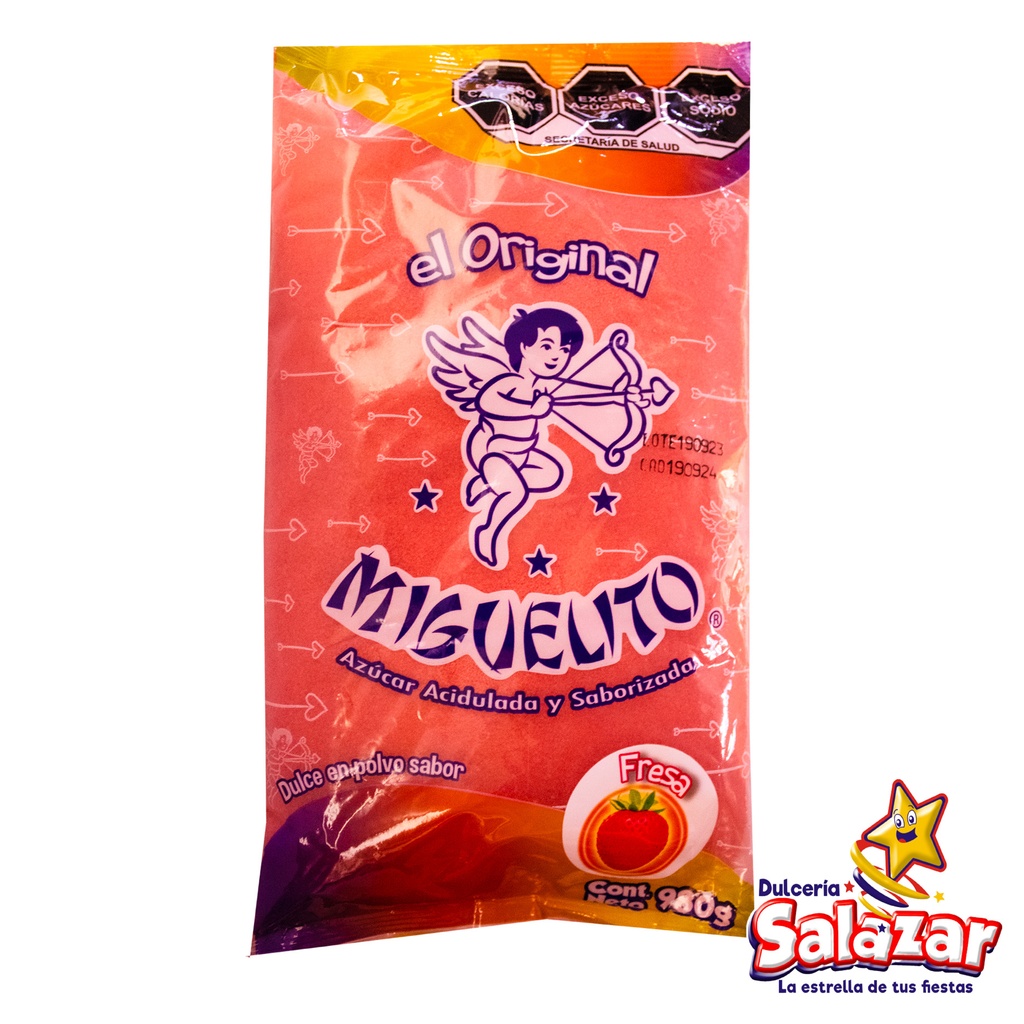 [MIG0109] POLVO MIGUELITO SABOR FRESA -B.1KG- "C/20/1"