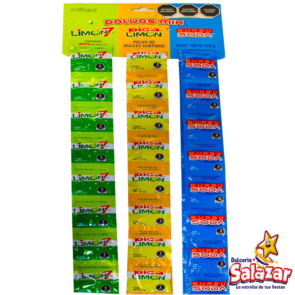 POLVO MIX SOLAPA ANAHUAC -T.120G- "C/40/60"