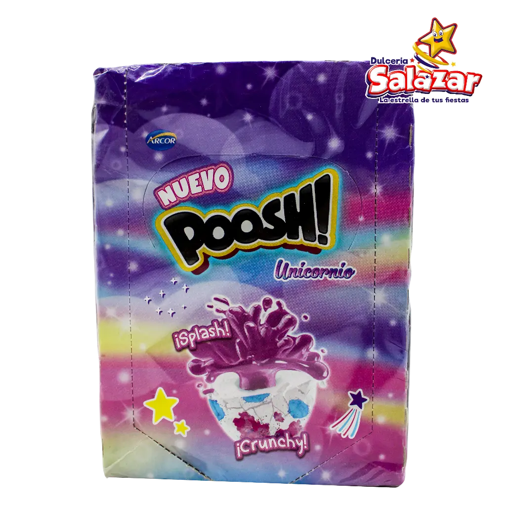 CHICLE POOSH UNICORNIO -D.160 GR -"C/18/40"