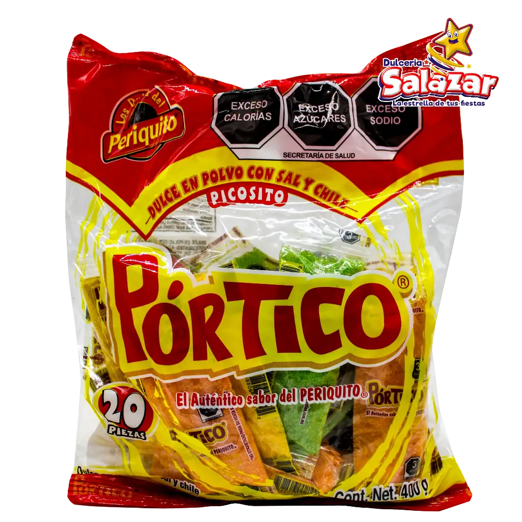 PORTICO CHILPIQUIN SABORES JUMBO -B.400G- "C/48/20"