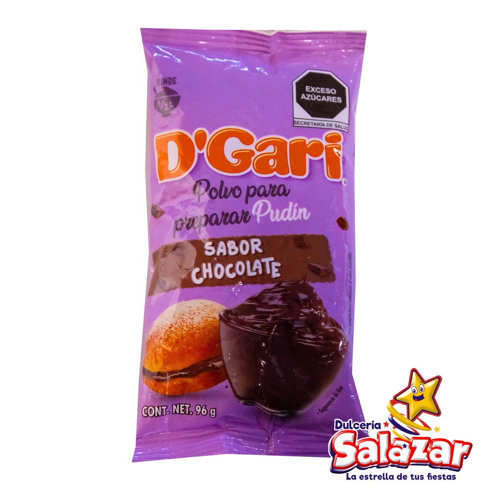 PUDIN CHOCOLATE D'GARI -B.96G- "C/24/1"