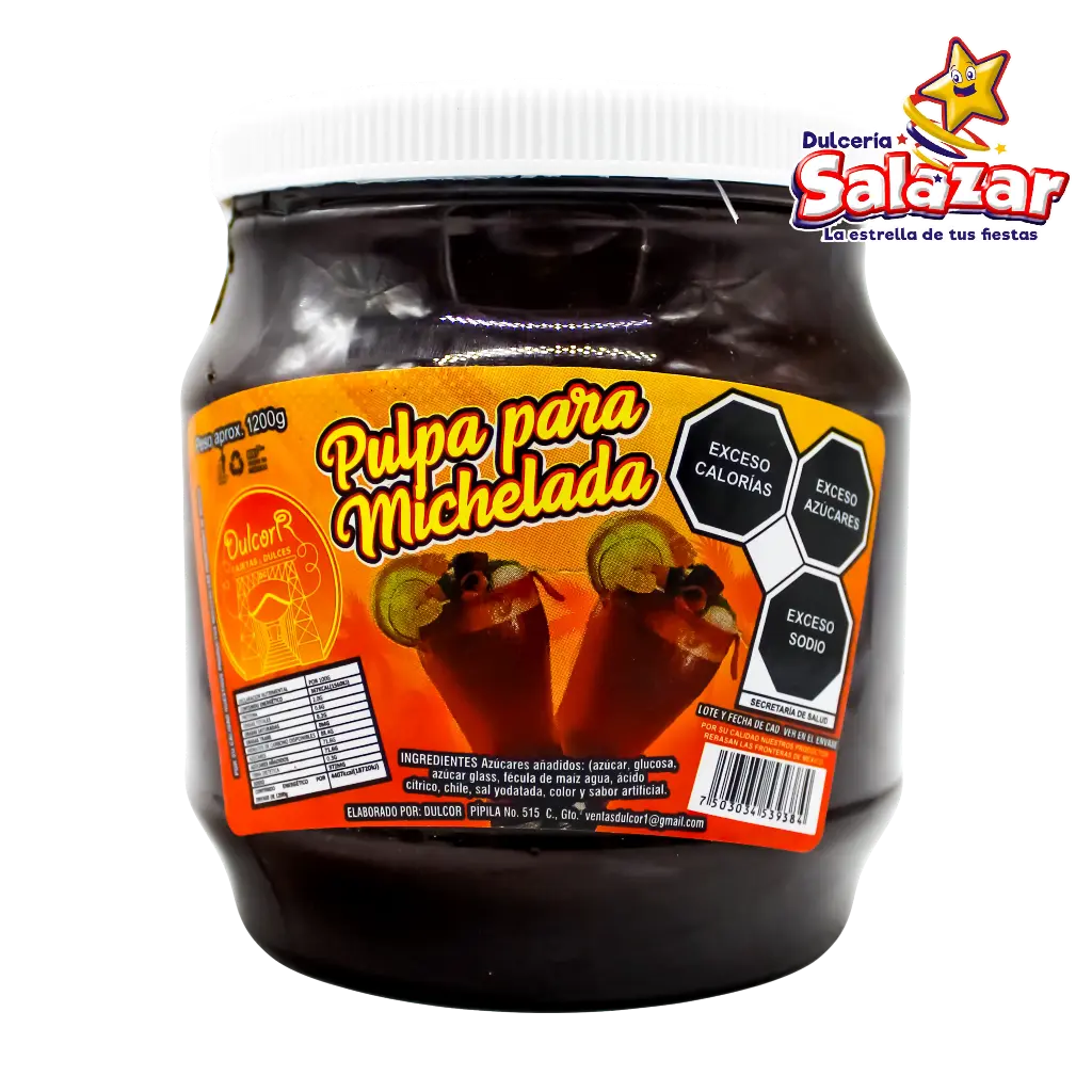 [CRA0054] PULPA PARA MICHELADA CORTAZAR -BOT.1.2KG- "C/16/1"