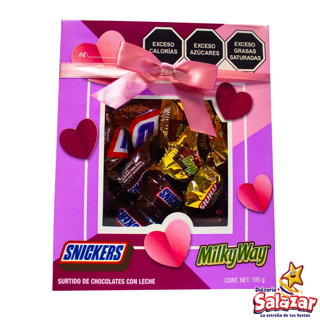 [EFF0211] REGALO SNICKERS Y MILKY WAY -D.105G- "C/9/1"