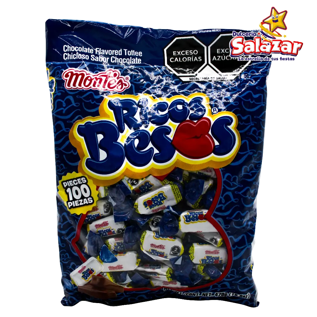 CHICLOSO RICOS BESOS MONTES -B.470G-  "C/20/100"