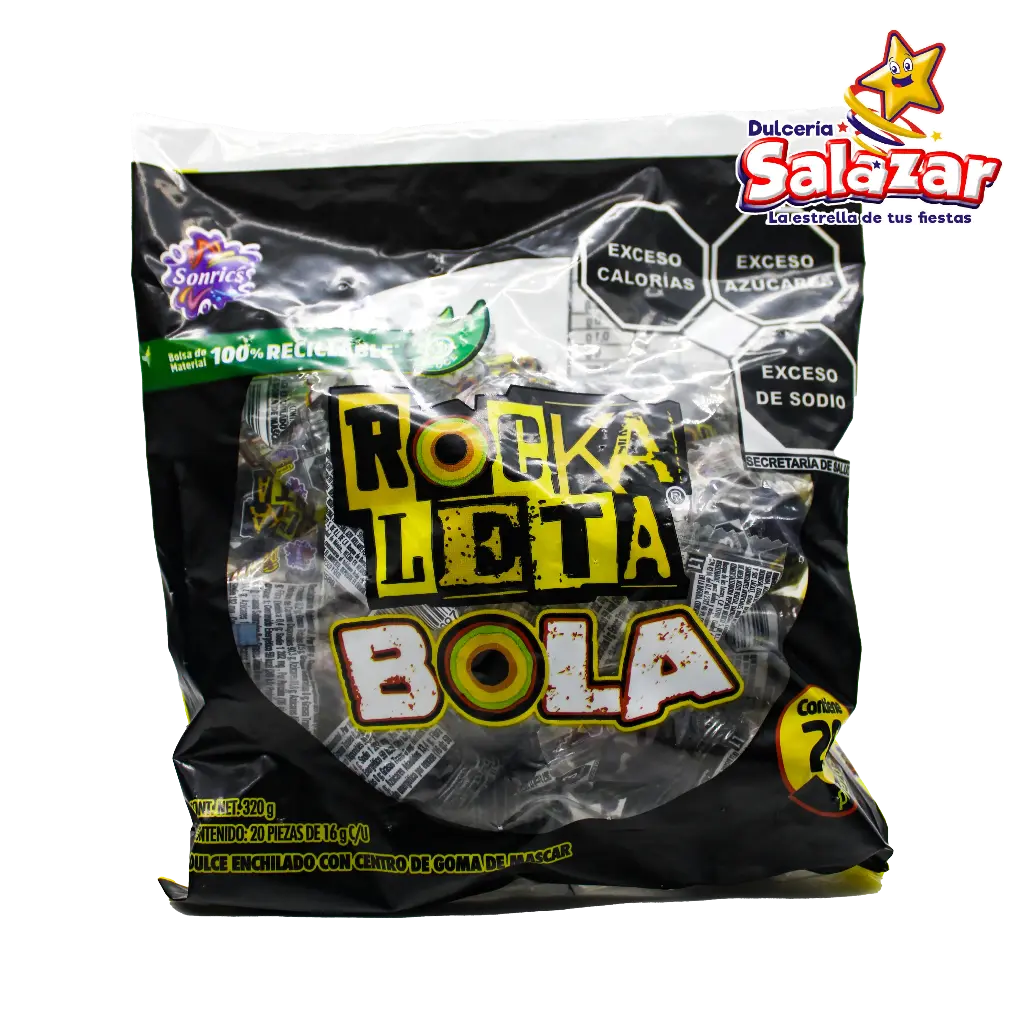 [SON0014] ROCKALETA BOLA SONRICS -B.320G- "C/25/20"