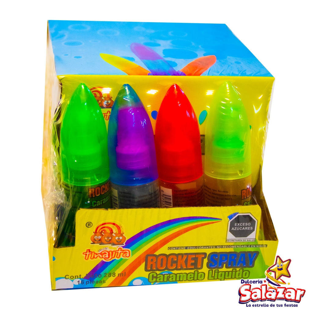 [TIN0017] ROCKET SPRAY TINAJITA -D.288ML - "C/30/16"