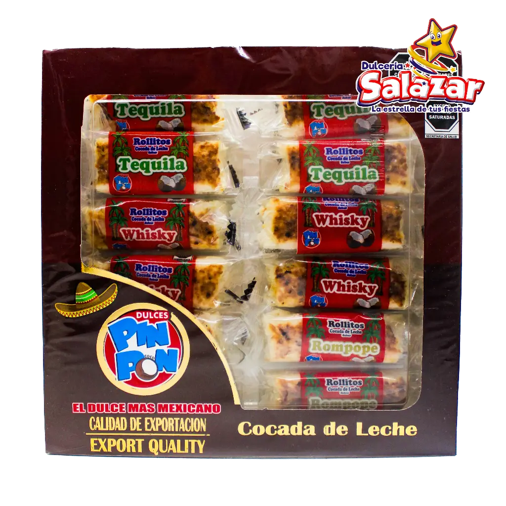 [PIN0006] ROLLITO MINI ESTUCHE SABORES PIN PON -D.300G- "C/20/12"