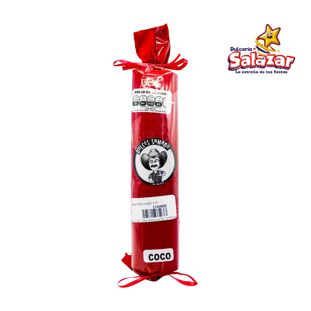 ROLLO DE GUAYABA RELLENO COCO-D.1PZA-