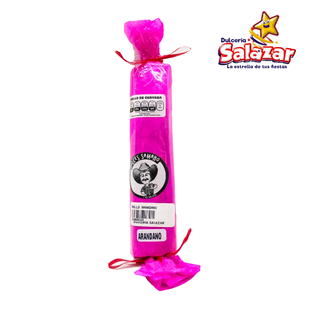 [GUA0010] ROLLO DE GUAYABA RELLENO ARANDANO -D.1PZA-