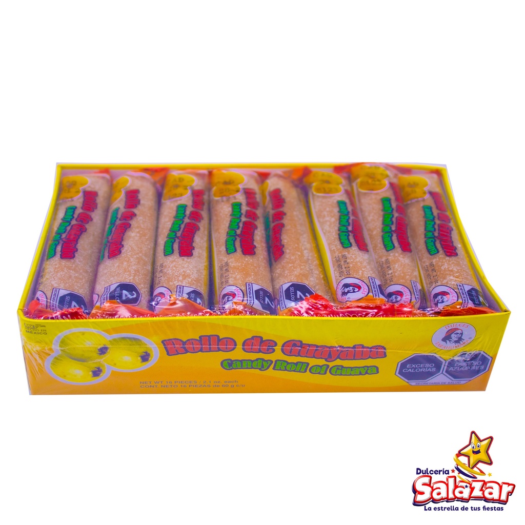 ROLLO DE GUAYABA TARAHUMARA -E.1PZA - "C/12/16"