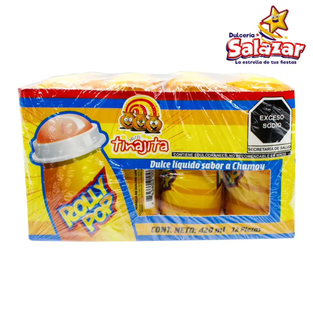 [TIN0009] ROLLY POP CHAMOY TINAJITA -D.420GR - "C/24/12"