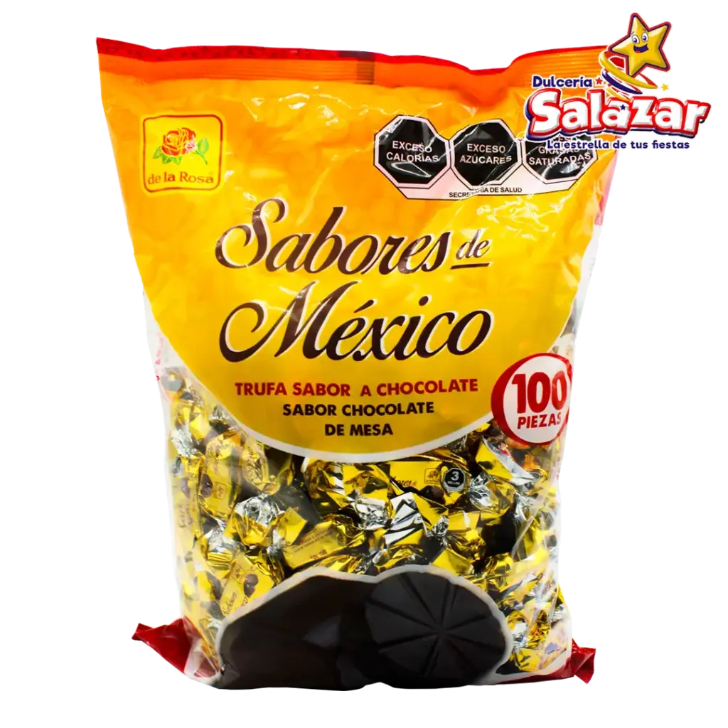 [ROS0061] SABORES DE MEXICO TRUFA DRL -B.1KG.- "C/10/100"