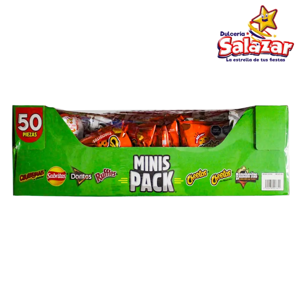SABRIMINIS SURTIDA CHAROLA MINIS PACK - CH.50P- "C/1/50"
