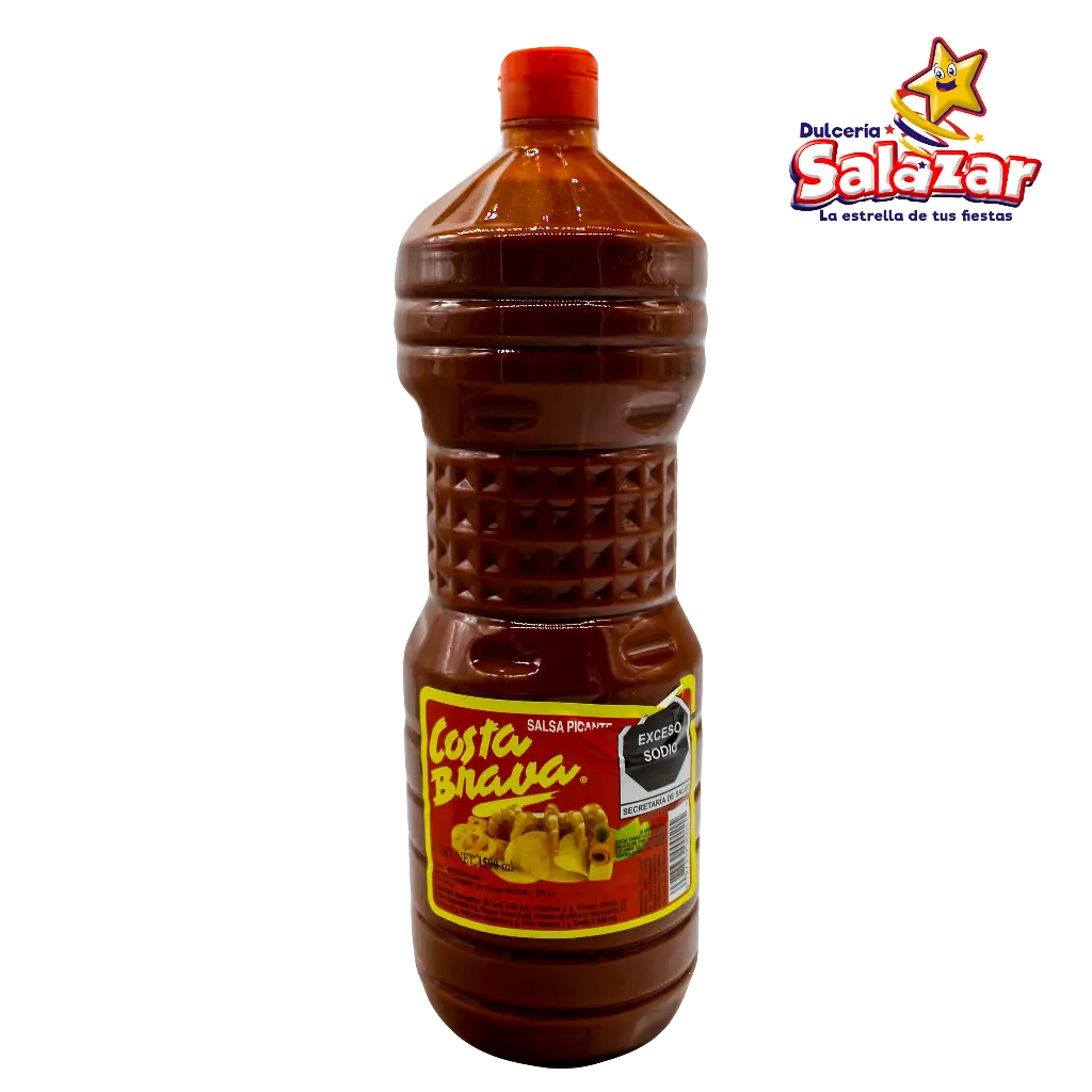 [CTB0003] SALSA COSTA BRAVA PICANTE -BOT.1.5L- "C/12/1"