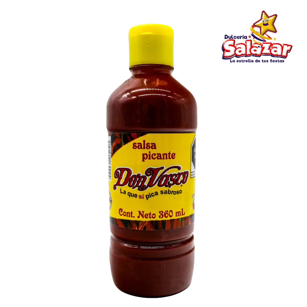 SALSA DON VASCO AMARILLA -BOT.360ML- "C/24/1"