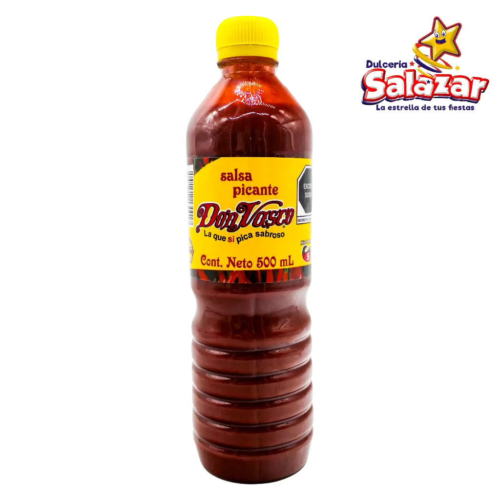 SALSA DON VASCO AMARILLA -BOT.500ML- "C/20/1"