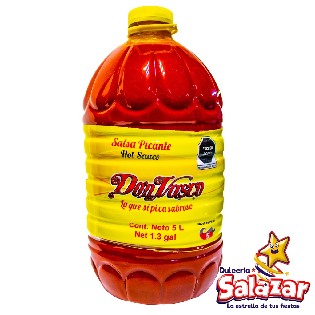 SALSA DON VASCO AMARILLA -BOT.5L- "C/3/1"