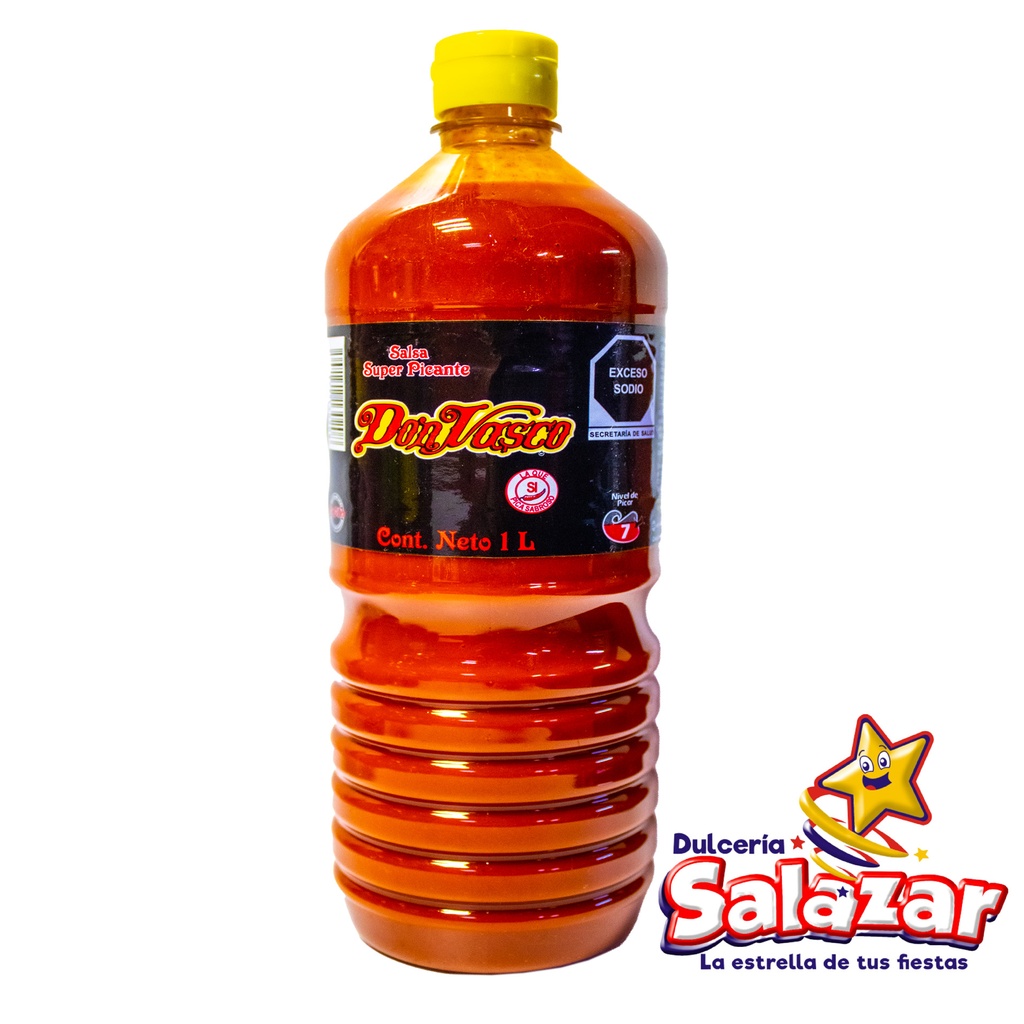 [DVA0012] SALSA DON VASCO NEGRA -BOT.1L- "C/12/1"