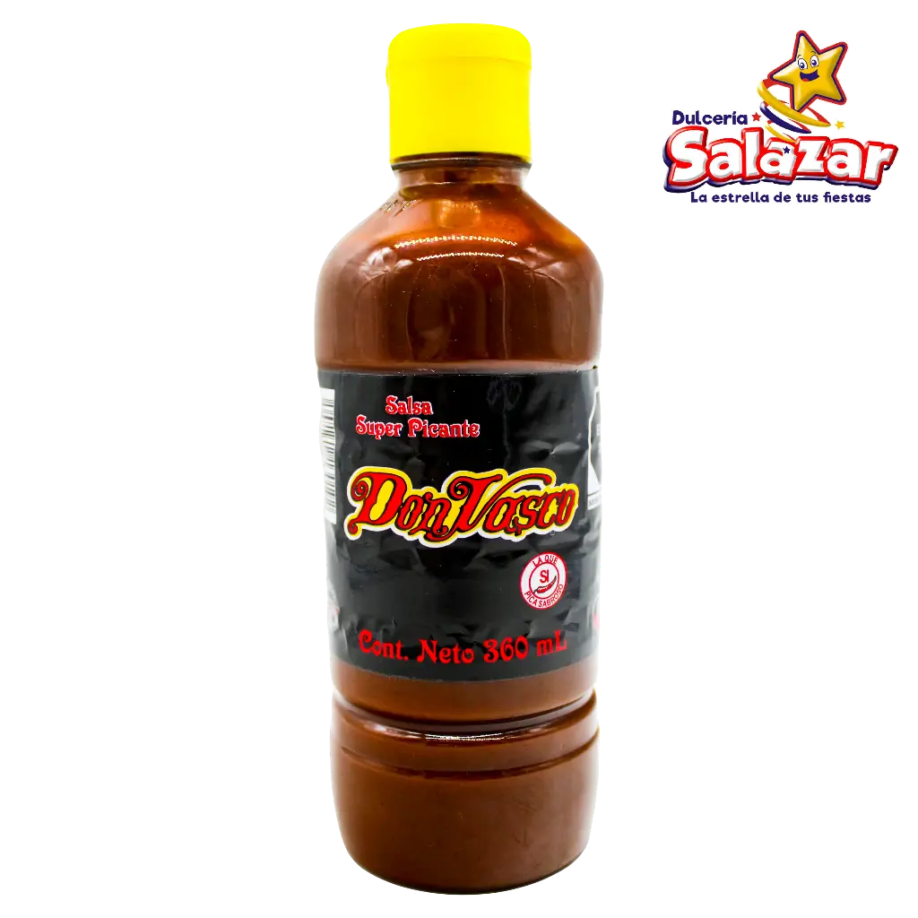 [DVA0003] SALSA DON VASCO NEGRA -BOT.360ML- "C/24/1"