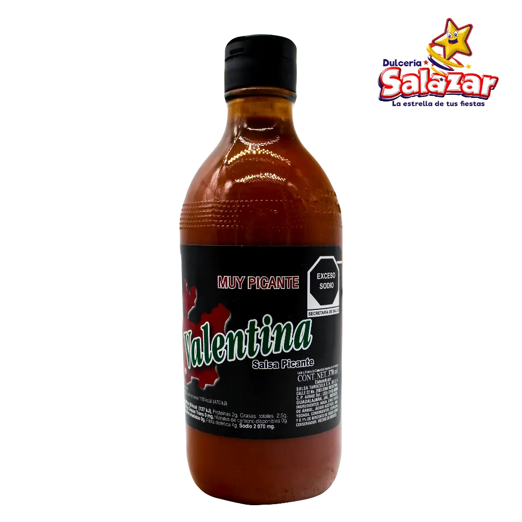SALSA VALENTINA NEGRA 370 ML -BOT.370ML - "C/24/370"