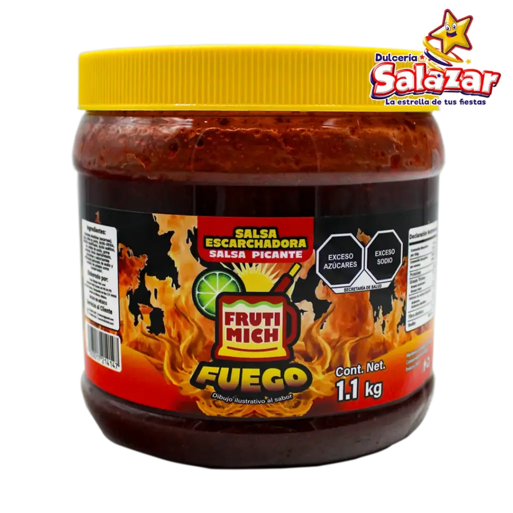 [SALS0001] SALSAMIX FUEGO FRUTI MICH -V.1.1KG- "C/12/1"