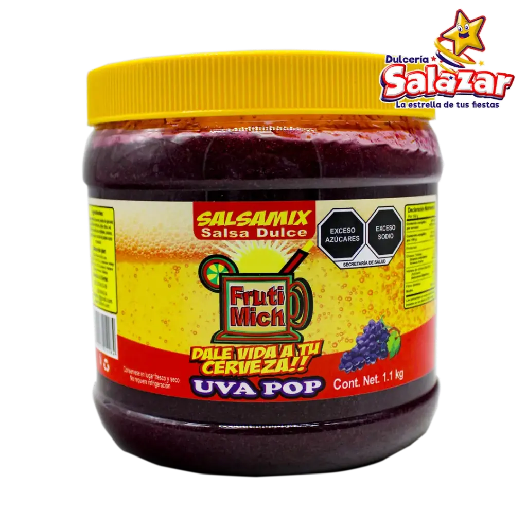 SALSAMIX UVA POP FRUTTI MICH -V.1.1KG-  "C/12/1"
