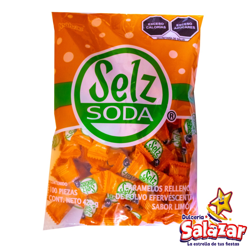CARAMELO SELZ SODA ANAHUAC -B.420G-"C/20/100"